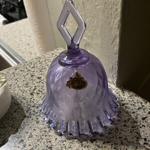 Vintage FENTON Glass Bell